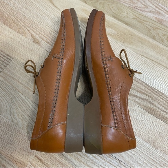 Clark’s Italy Lace Moccasin Wallabee Tan Lace Up Loafer Men’s 8 1/2 main image 4